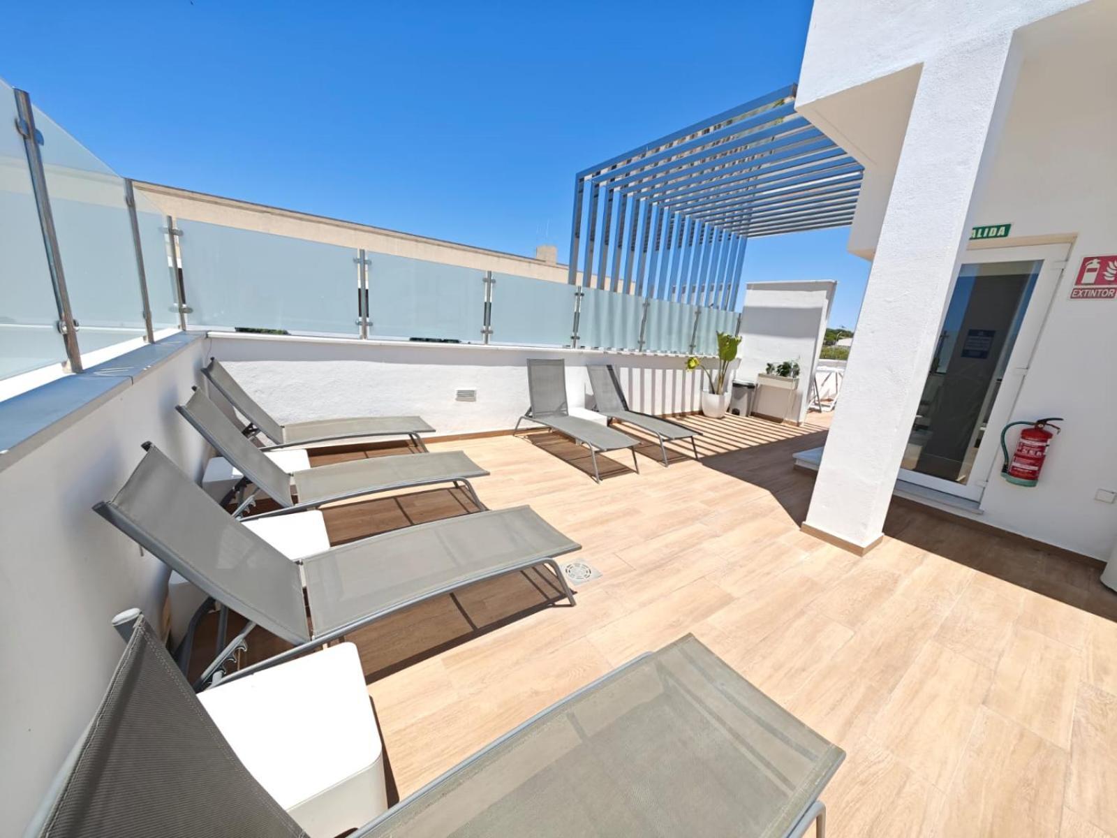 Apartamento A Estrenar En Planta Primera C Con Piscina Barbate Ngoại thất bức ảnh