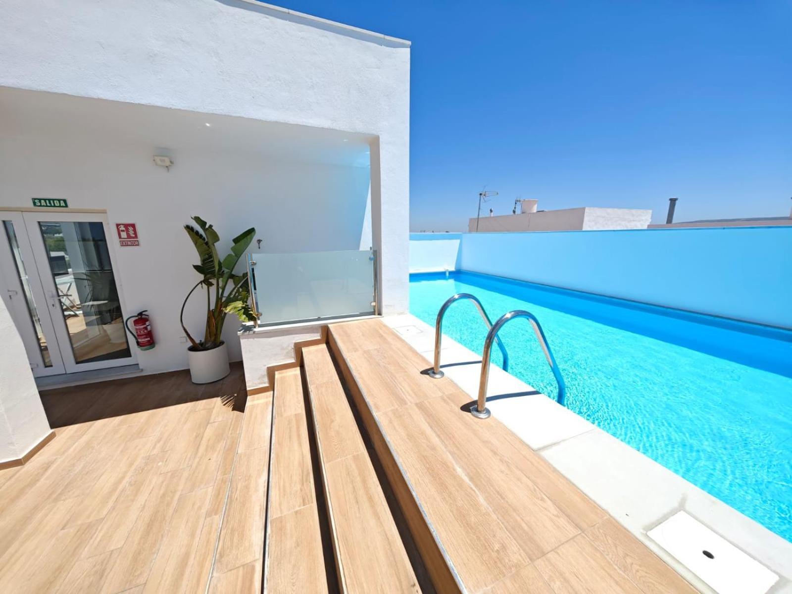 Apartamento A Estrenar En Planta Primera C Con Piscina Barbate Ngoại thất bức ảnh